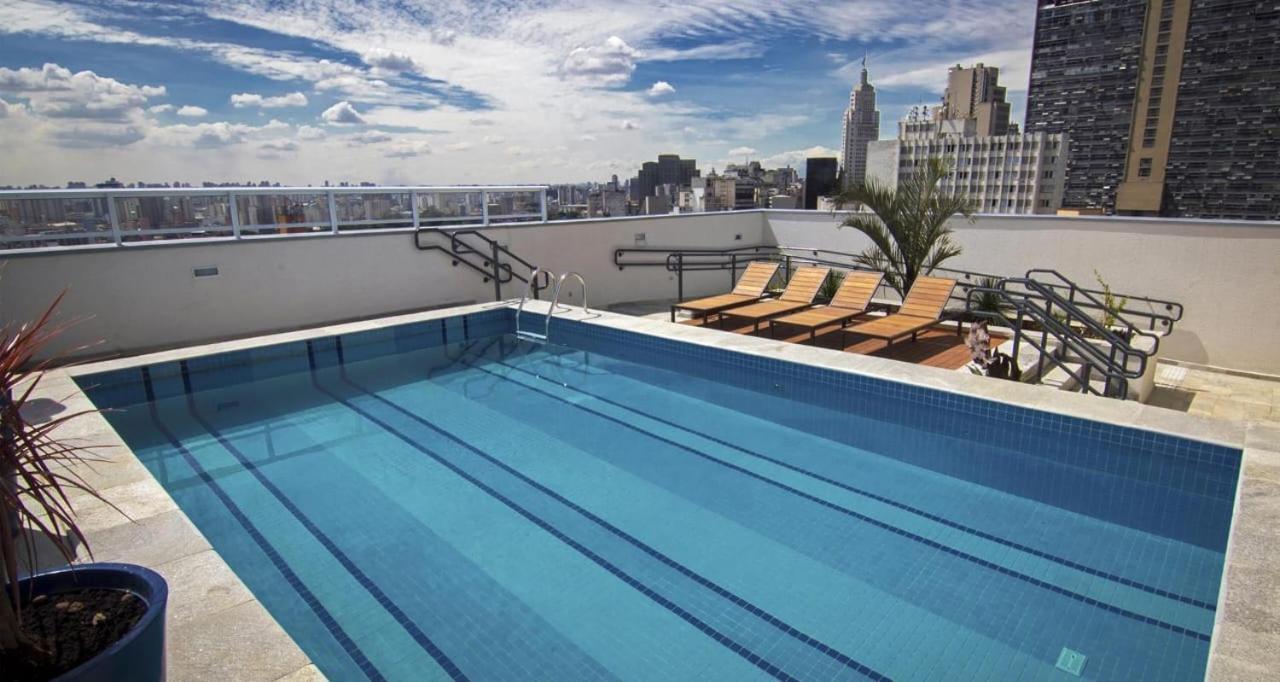 Studio No Centro De Sao Paulo, A 3 Minutos Do Metro, Com Garagem Gratis Aparthotel Luaran gambar