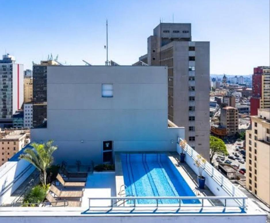 Studio No Centro De Sao Paulo, A 3 Minutos Do Metro, Com Garagem Gratis Aparthotel Luaran gambar